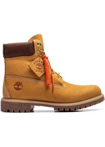 Timberland Stiefeletten - PREM 6 IN LACE WATERPROOF BOOT WH - Gr. 42 (EU) - in Braun - f&uuml;r Damen