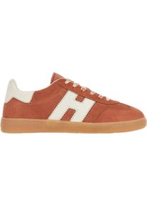 Hogan Low-Top Sneaker - Sneaker model Cool oranje - Gr. 38 (EU) - in Orange - f&uuml;r Damen