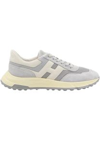 Hogan Low-Top Sneaker - Sneaker Hyperlight grijs/ecru - Gr. UK_10 - in Grau - f&uuml;r Damen