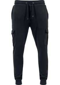 Urban Classics Fitted Cargo Sweatpants Trainingshose schwarz in XXL TB1395 black