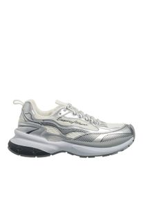 Emporio Armani Low-Top Sneaker - Aura Sneaker - Gr. 41 (EU) - in Silber - f&uuml;r Damen