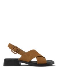 Camper Sandaletten mit Absatz - Sandalen Dana Dana - Gr. 37 (EU) - in Braun - f&uuml;r Damen
