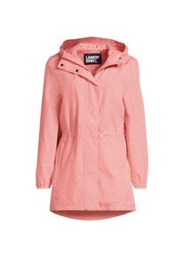 LANDS' END Wasserdichte Regenjacke SQUALL mit Packfach, Damen,  Pink, Polyester, by Lands' End