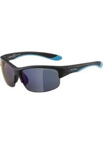 Alpina Flexxy Youth HR Fahrradbrille - black matt-blue