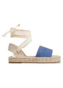 Pepe Jeans f&uuml;r Damen. PLS90684 Arami Fresh Sandalen blau (39), Wohnung, Schn&uuml;rsenkel, L&auml;ssig, Nachhaltig