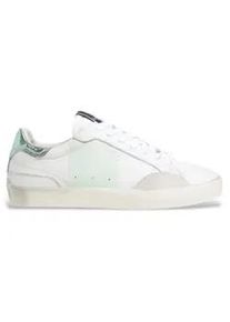 Pepe Jeans f&uuml;r Damen. PLS31599 Lane Studio Leder Turnschuhe Wei&szlig; (41), Wohnung, Wildleder, Schn&uuml;rsenkel, L&auml;ssig, Nachhaltig