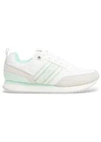 Pepe Jeans f&uuml;r Damen. PLS40036 Dublin Gala Lederschuhe wei&szlig; (41), Wohnung, Wildleder, Schn&uuml;rsenkel, L&auml;ssig