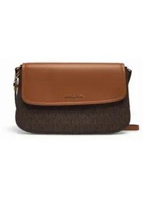 Michael Kors f&uuml;r Damen. 32R6G0XC1B Braune Umh&auml;ngetasche mit Monogramm (OSFA), L&auml;ssig, Polyurethan