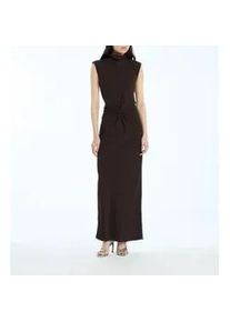 RoTate f&uuml;r Damen. 1155731667 Braunes Estrel-Kleid (36), Party, Klassisch, &Auml;rmellos / Hosentr&auml;ger, Recyceltes Polyester, Nachhaltig