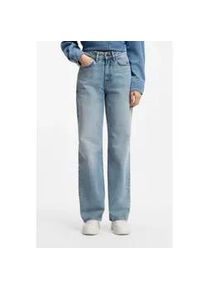 Hugo f&uuml;r Damen. 50556481 Blaue Jeans mit weitem Bein (26/34), L&auml;ssig, Denim