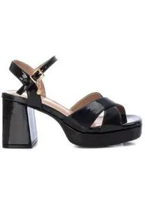 Xti f&uuml;r Damen. 14235604-NEGRO Sandalen 142356 schwarz (35), 8 bis 10 cm, Schnalle, L&auml;ssig, Party
