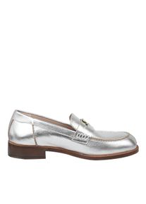 CRICK IT Crickit Slipper & Pantoletten - Halbschuh ORLANDO - Gr. 37 (EU) - in Silber - f&uuml;r Damen