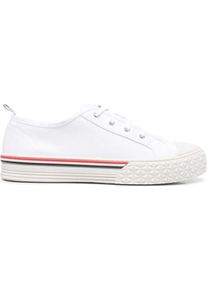 Thom Browne Low-Top Sneaker - Collegiate Low Top Sneakers - Gr. 42 (EU) - in Wei&szlig; - f&uuml;r Damen