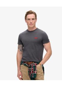 Superdry Herren Essential Logo T-shirt Dunkelgrau - Gr&ouml;&szlig;e: L 1040405000556B8R003