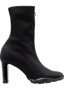 Alexander McQueen Stiefel - Dames High Boot Scuba Zwart - Gr. 38 (EU) - in Schwarz - f&uuml;r Damen