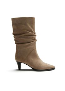 Isabel Bernard Low-Top Sneaker - Hohe Stiefel - Gr. 42 (EU) - in Taupe - f&uuml;r Damen