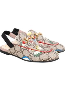 Gucci Loafer - Gucci Limited GG Monogram Princetons Slipper (31) - Gr. ONE_SIZE - in Braun - f&uuml;r Damen