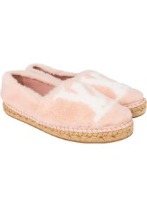 Louis Vuitton Espadrilles - Louis Vuitton Pink Shearling Espadrilles (37) - Gr. ONE_SIZE - in Bunt - f&uuml;r Damen