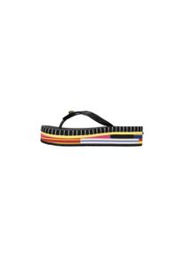Uzurii Slipper & Pantoletten - Zehentrenner Mondriaan Colorful Black - Gr. 41,5 (EU) - in Schwarz - f&uuml;r Damen