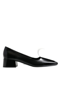 Prada Hohe Schuhe - Two Tone Leather Pumps - Gr. 40 (EU) - in Schwarz - f&uuml;r Damen