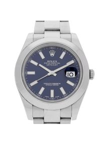 Rolex Uhren - Datejust II - Gr. unisize - in Blau - f&uuml;r Damen