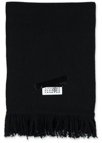 Maison Martin Margiela Maison Margiela T&uuml;cher & Schals - Tape Logo Scarf Nero - Gr. unisize - in Schwarz - f&uuml;r Damen