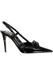 Valentino Garavani Hohe Schuhe - Rockstud Leather Slingback Pumps - Gr. 41 (EU) - in Schwarz - f&uuml;r Damen