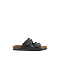Pepe Jeans f&uuml;r Herren. PMS90108 Doppelte Kansas Anatomische Sandalen schwarz (43), Wohnung, Keine, L&auml;ssig