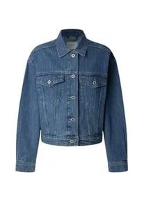 Pepe Jeans f&uuml;r Damen. PL402392ID1 Starre Denim-Jacke blau (L), L&auml;ssig, Bio-Baumwolle, Nachhaltig