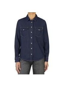 Pepe Jeans f&uuml;r Damen. PL304894BC3 Normales blaues Hemd (XS), L&auml;ssig, Baumwolle, Langarm, Nachhaltig