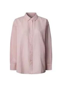 Pepe Jeans f&uuml;r Damen. PL304993 Rosa Chipper Shirt (XS), L&auml;ssig, Leinen, Langarm