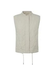 Pepe Jeans f&uuml;r Damen. PL402426 Ali Vest wei&szlig; (M), L&auml;ssig, Polyester, Nachhaltig