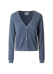 Pepe Jeans f&uuml;r Damen. PL702279 Strickjacke Otin blau (XS), L&auml;ssig, Baumwolle