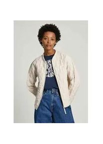 Pepe Jeans f&uuml;r Damen. PL402427 Bomberjacke Abi wei&szlig; (S), L&auml;ssig, Polyester, Nachhaltig