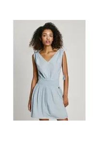 Pepe Jeans f&uuml;r Damen. PL953740 Kurzes Kleid Estella blau (XS), L&auml;ssig, Baumwolle, &Auml;rmellos / Hosentr&auml;ger