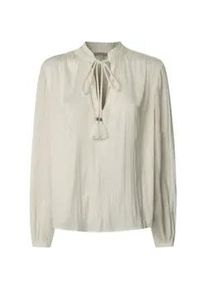 Pepe Jeans f&uuml;r Damen. PL305010 Bluse Caeli Wei&szlig; (XS), L&auml;ssig, Polyester, Langarm