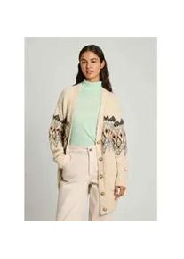 Pepe Jeans f&uuml;r Damen. PL702195 Strickjacke Helia wei&szlig; ecru (M), L&auml;ssig, Polyester