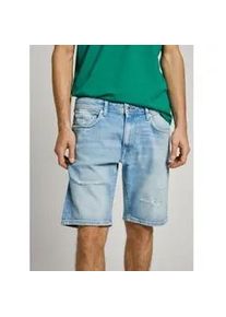 Pepe Jeans f&uuml;r Herren. PM801084RI8 Kurzer Kegel Stanley blau (31), L&auml;ssig, Baumwolle