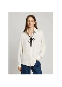 Pepe Jeans f&uuml;r Damen. PL304970 Hemd Athenea wei&szlig; (XL), L&auml;ssig, Polyester, Langarm