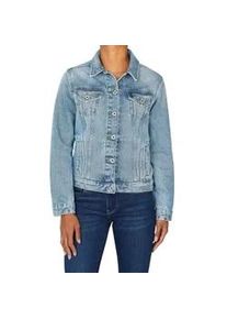Pepe Jeans f&uuml;r Damen. PL402432MP4 Regular Jacke blau (S), L&auml;ssig, Baumwolle, Denim, Nachhaltig