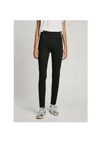 Pepe Jeans f&uuml;r Damen. PL204896XM7 Jeans in Super Skinny Fit schwarz (26/28), L&auml;ssig, Viskose