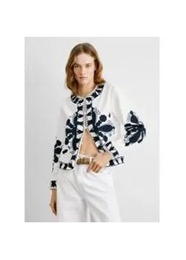 Pepe Jeans f&uuml;r Damen. PL402530 Heaven Jacket Wei&szlig; (S), L&auml;ssig, Baumwolle