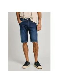 Pepe Jeans f&uuml;r Herren. PM801075EE4 Gymdigo blau schlank Bermuda-Shorts (32), L&auml;ssig, Baumwolle, Denim, Nachhaltig