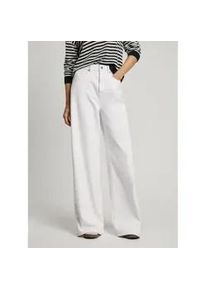 Pepe Jeans f&uuml;r Damen. PL204740TC5 Jeans in weiter Passform Jaimy wei&szlig; (28/34), L&auml;ssig, Baumwolle, Denim, Nachhaltig