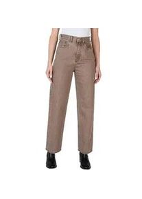 Pepe Jeans f&uuml;r Damen. PL204829 Jeans Barrel Uhw Aged grau (25/30), L&auml;ssig, Baumwolle, Denim, Nachhaltig