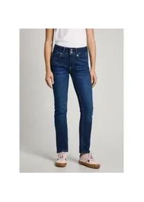 Pepe Jeans f&uuml;r Damen. PL204735CU1 Jeans Slim Mw blau (30/30), L&auml;ssig, Baumwolle, Denim, Nachhaltig