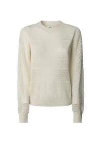 Pepe Jeans f&uuml;r Damen. PL702289 Pullover Pax wei&szlig; (XS), L&auml;ssig, Polyester, Langarm