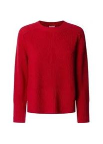 Pepe Jeans f&uuml;r Damen. PL702265 Nila-Pullover rot (S), L&auml;ssig, Baumwolle