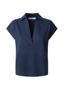 Pepe Jeans f&uuml;r Damen. PL506065 Maeve Kurzarm-Poloshirt Marine (S), L&auml;ssig, Baumwolle, Nachhaltig