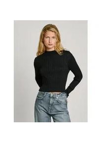 Pepe Jeans f&uuml;r Damen. PL702240 Nicole Pullover schwarz (XS), L&auml;ssig, Viskose